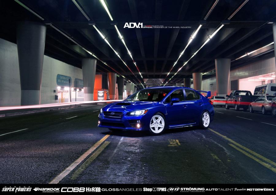 Subaru WRX STI on ADV.1 Wheels (ADV5SMV2) '2014